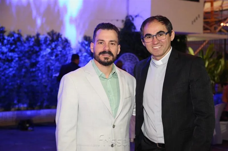 Miguel Filho e Frei Ricardo Régis
