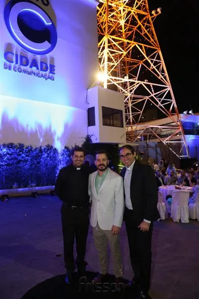 Ir. Leandro Dutra, Miguel Filho e Frei Ricardo Régis