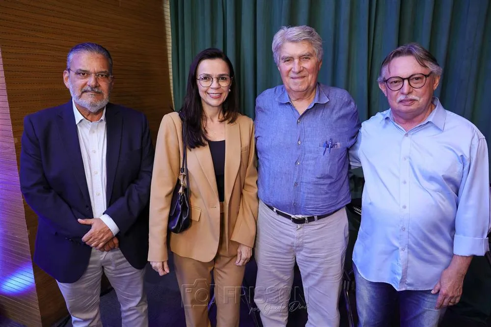Afrânio Feitosa, Andrea Freitas, Amarilio Macedo e Narcélio Barbosa