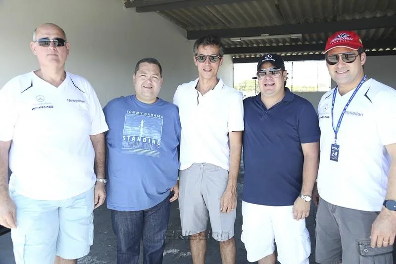 Fabio Araripe, Ricardinho Carneiro, Leo Alcantara, Adriano Rabelo e Vicente de Paiva