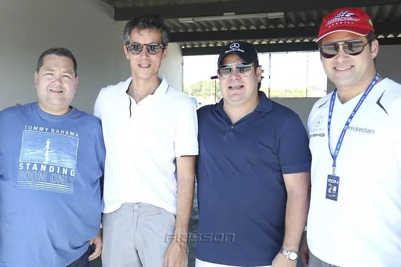 Ricardinho Carneiro, Leo Alcântara, Adriano Rabelo e Vicente de Paiva