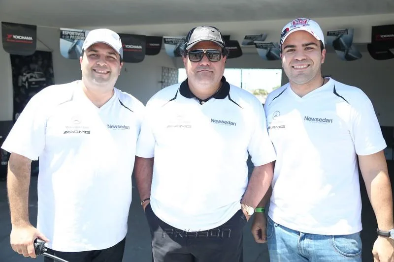 Francklin Medeiros, Odmar Feitosa e Saulo Teixeira