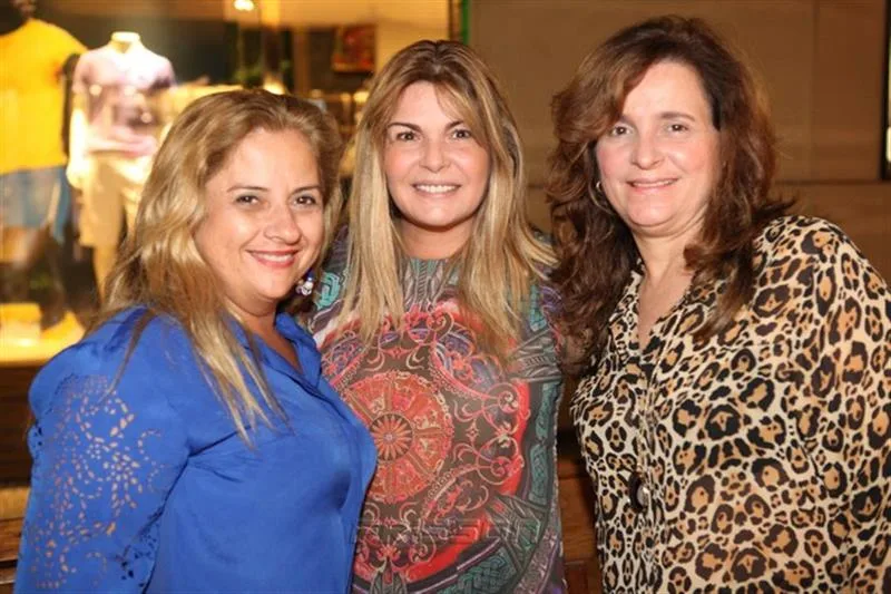 Beth Pinto, Cristiane Lima e Heloísa Diogo
