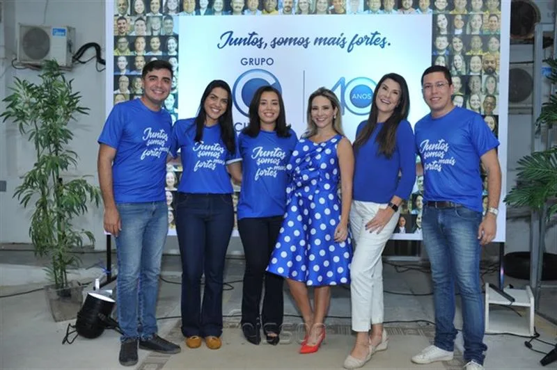 Alexandre Medeiros, Amanda Abdala, Mara Rodrigues, Gaida Dias, Patricia Calderon e Andson Lima