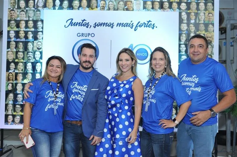 Ana Paula Grangeiro, Miguel Filho, Gaida Dias, Bruna Aguiar e Laudemir Araujo