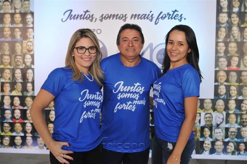 Carol Assunção, Audizio Lima e Aline Rodrigues