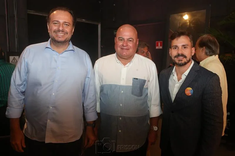Adriano Nogueira, Luciano Cavalcante e Miguel Filho