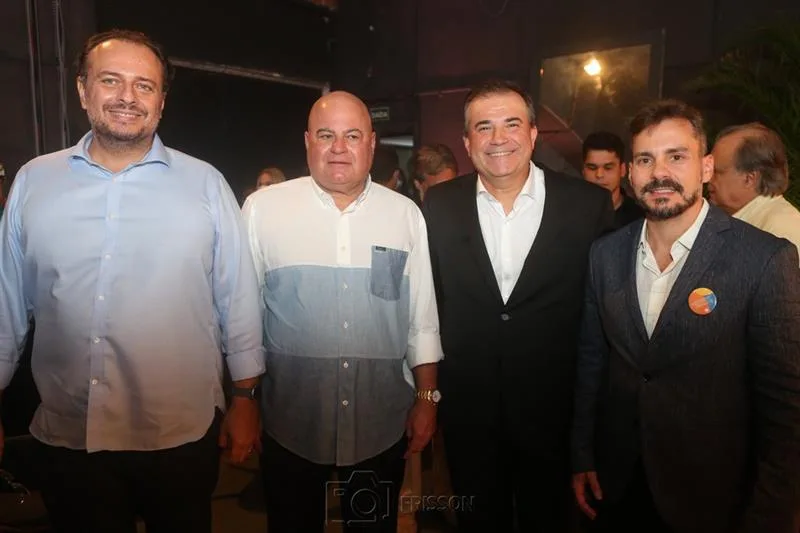 Adriano Nogueira, Luciano Cavalcante, Ricardo Cavalcante e Miguel Filho