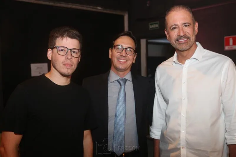 Antonio Melo Junior, Yacer Holanda e Regis Medeiros