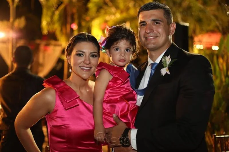 Camila, Hanna e Felipe Nogueira