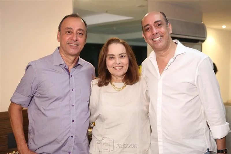 César, Tânia e Marcelo Ponte