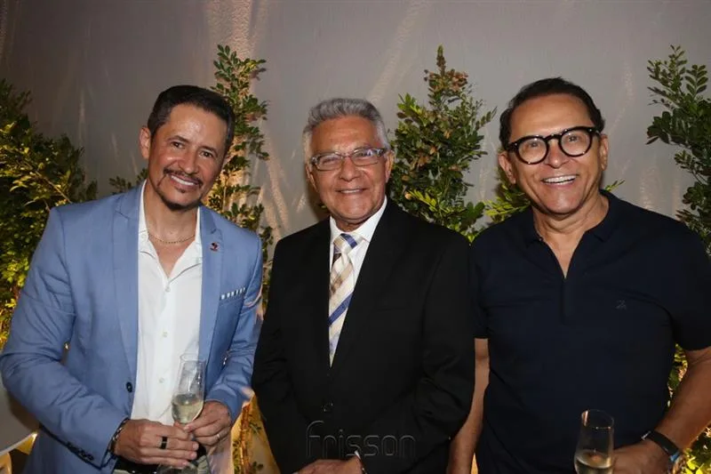 Antônio Bittencour, João Crisóstomo e Rossini Esmeraldo