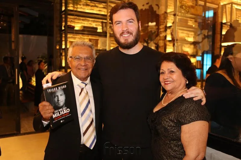 João Crisóstomo, Thiago Nigro e Silvia Crisóstomo