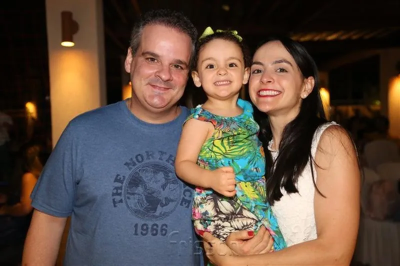Bernardo, Leticia e Andrea Maia