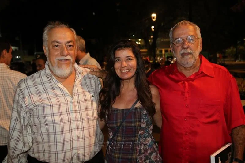 Abelardo Roriz, Ozineide Alves e Sergio Redes