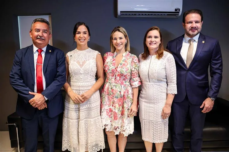 Aglaylson, Lia de Freitas, Gaida Dias, Cristiane Leitão e Leo Couto