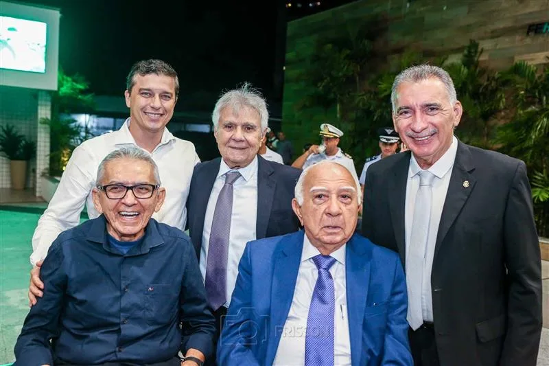 Andre Siqueira, Tom Barros, Jorge Parente, Edson Silva e Artur Bruno