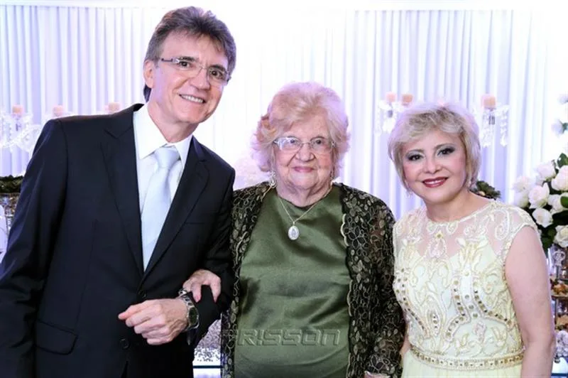 João, Aglaides e Lorena Falcão