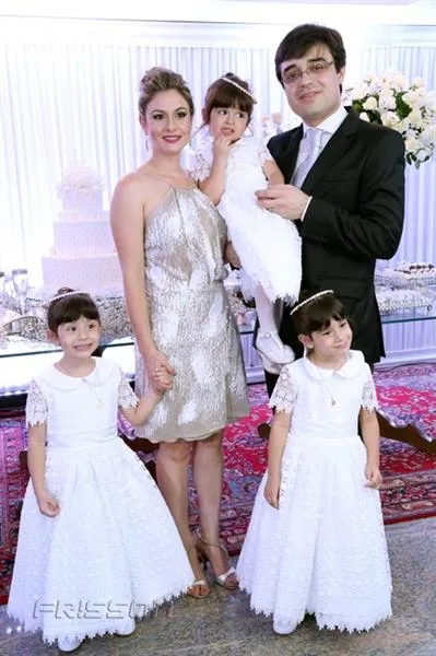 Beatriz, Bruna, Isabela, Cristine e Breno Falcão