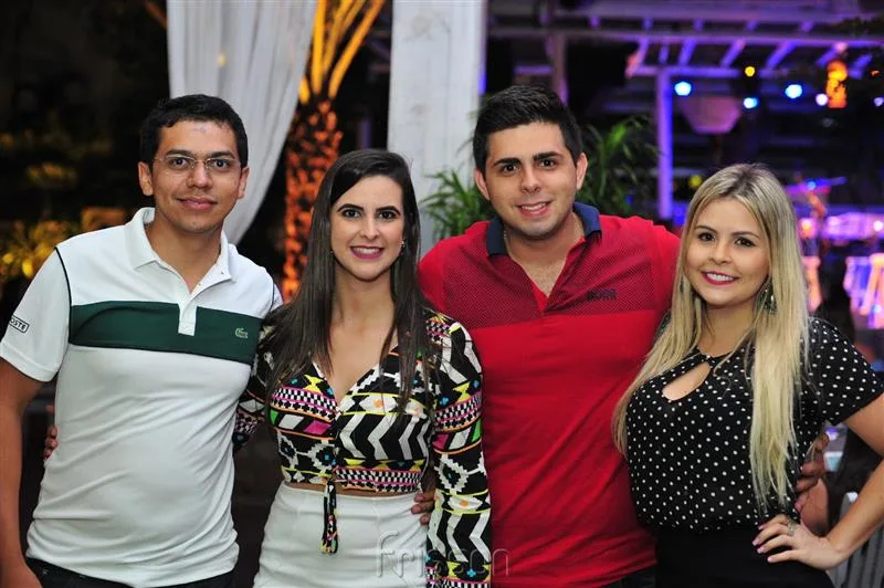 Frenando Rosendo, Andreia Alencar, Plácido Macedo e Bruna Magalhães