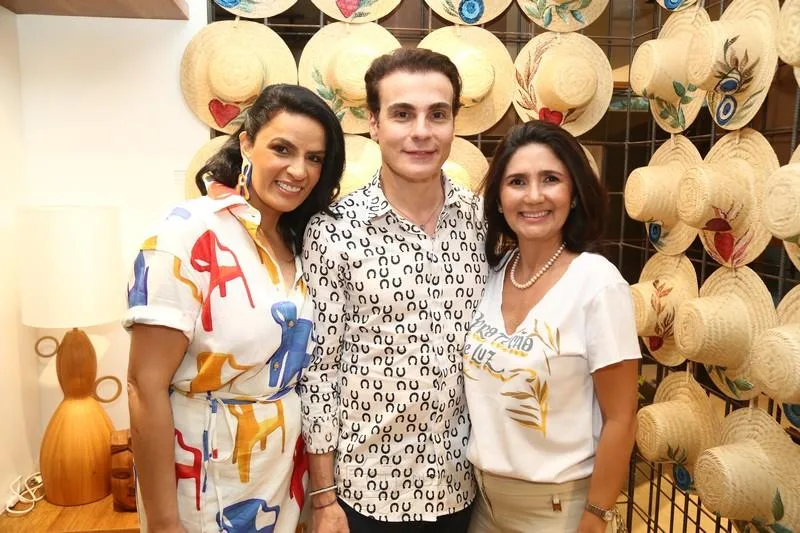 Ju Françozo, Rodrigo Maia e Luciana Cidrão