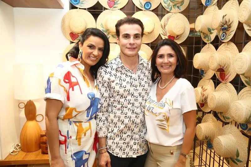 Ju Françozo, Rodrigo Maia e Luciana Cidrão