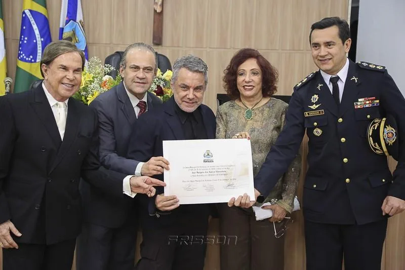 Lázaro Medeiros, Paulo Diógenes, Lino Villaventura, Wânia Dummar e Andrade Mendonça
