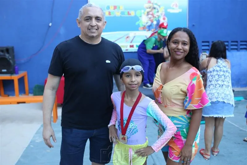Ademir, Maria Alice Anselmo e Maria Celma Ferreira