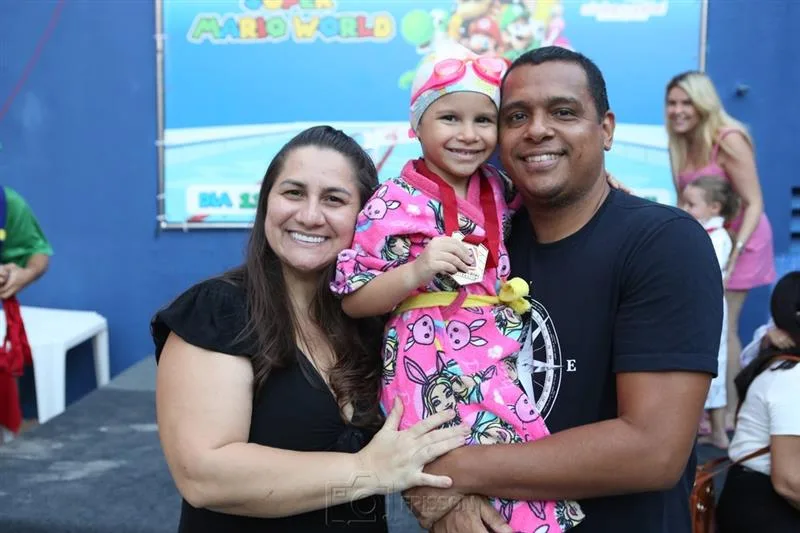 Arlene, Marjorie Maia e Paulo Roberto