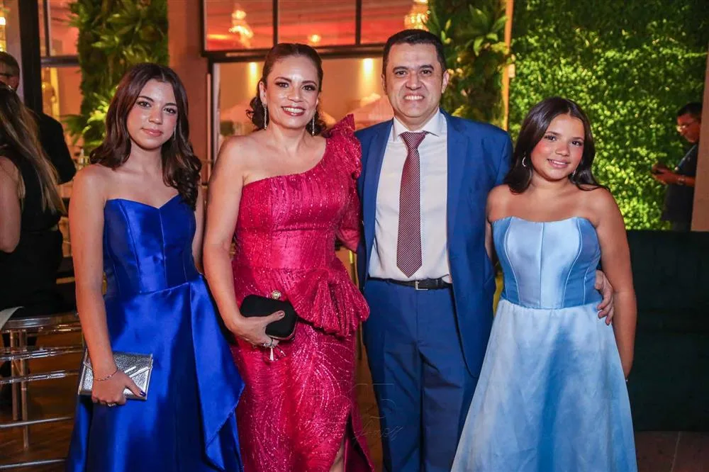 Ana Luisa, Ana Carolina Melo, Ricardo Diogo e Mariana Melo
