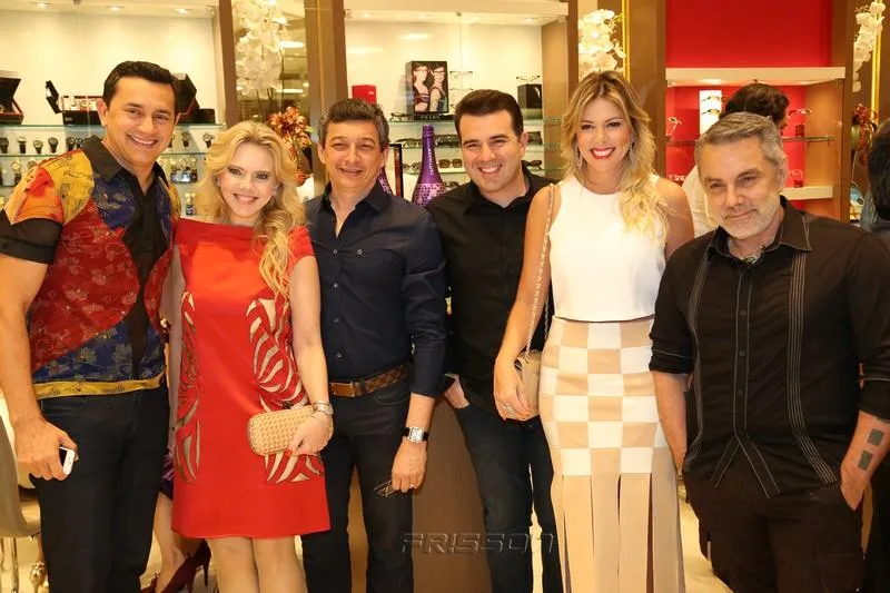Andrade Mendonça, Branca e Racine Mourão, Danilo e Patrícia Dias e Lino Vilaventura