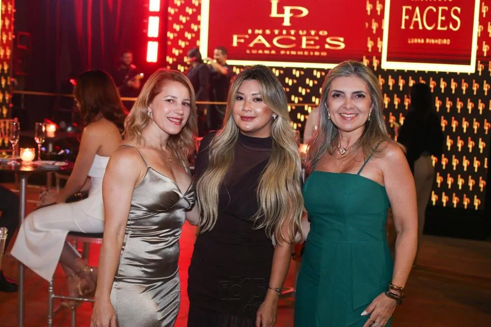 Aline Sousa, Marcela Carmo e Edneide Pinheiro