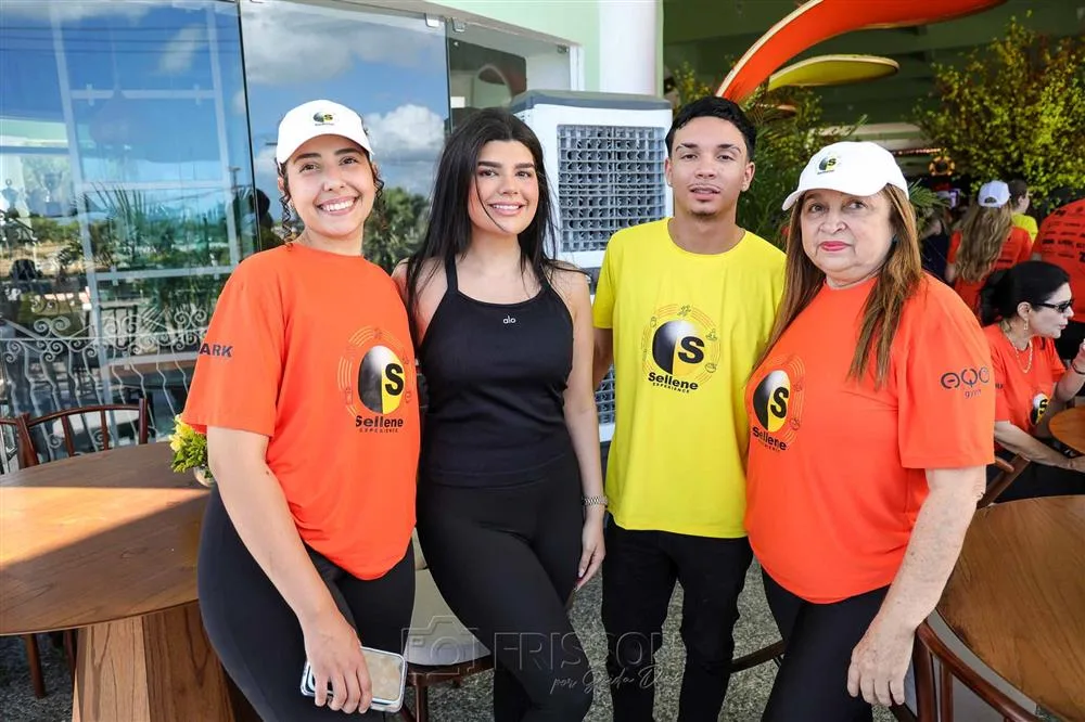Beatriz Pontes, Marcelle Câmara, Guilherme Fonseca e Erandir Farias