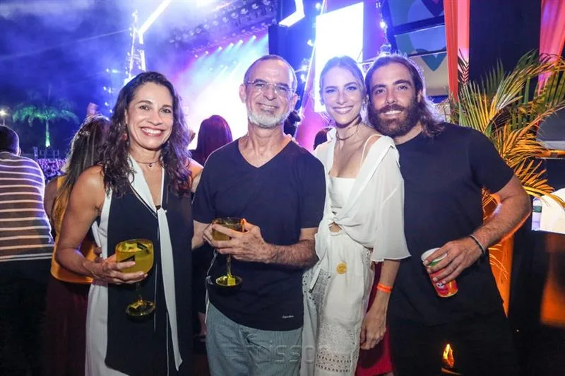 Ângela Gondim, Francisco José, Dani Gondim e André Montenegro