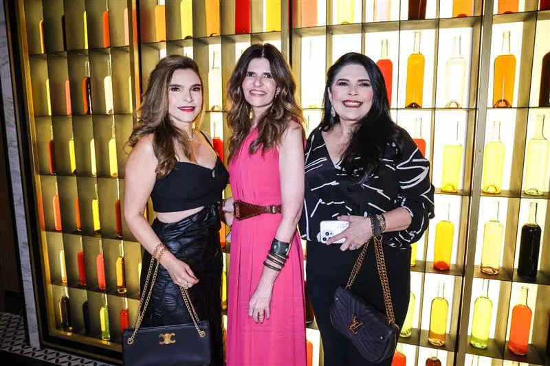 Fabiana Lustosa, Luciana Goyanna e Sellene Câmara