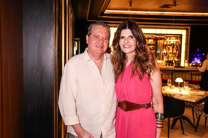 Fabio Campos e Luciana Goyanna