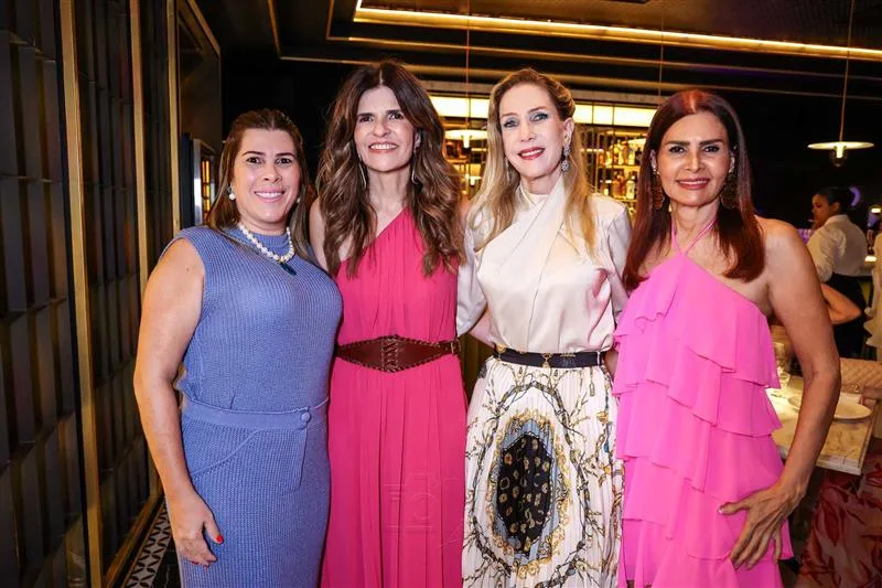 Isabelle Frota, Luciana Goyanna, Marjorie Marshall e Lorena Pouchain
