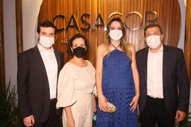 André Secchin, Neuma Figueiredo, Onélia Santana e Élcio Batista