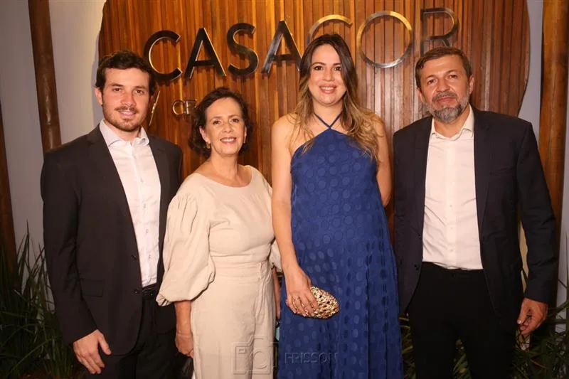 André Secchin, Neuma Figueiredo, Onélia Santana e Élcio Batista