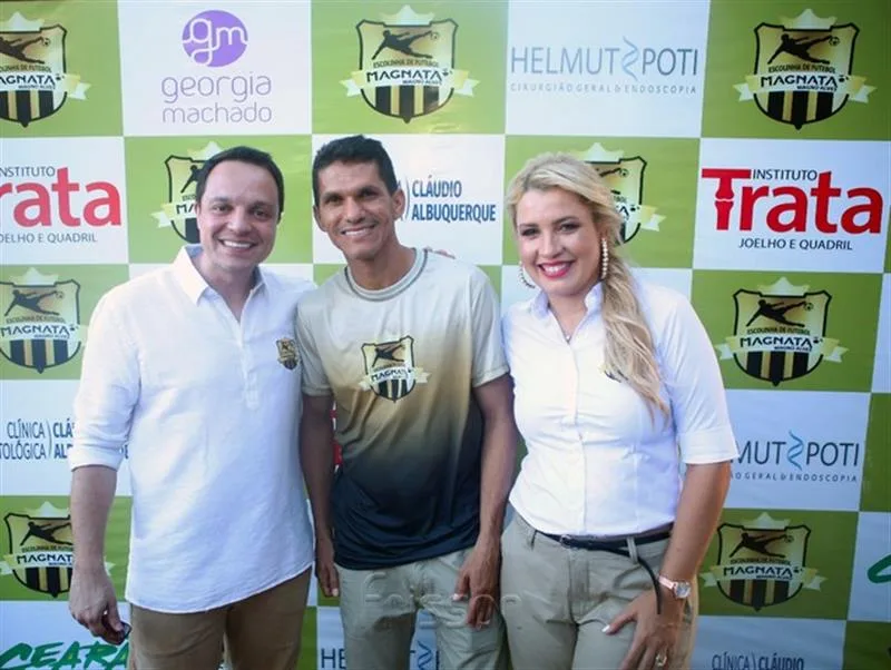 Fábio Pizzato, Magno Alves e Natália Varela