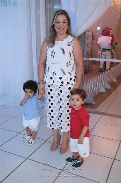 Bernardo Ferreira, Michelle Bezerra e Benjamin Ferreira