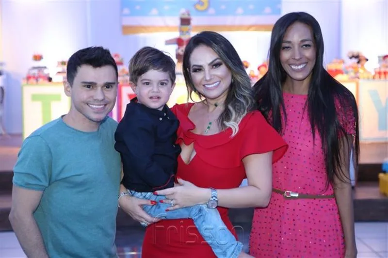 Celio Scipião, Lorenzo, Jamille Lima e Tamires Cunha
