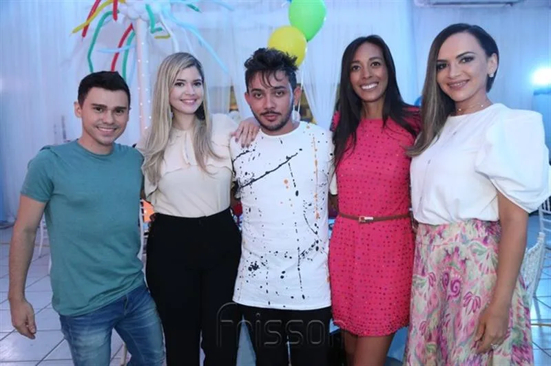 Celio Scipião, Natalia Queiroz, Wagner Zirtolli, Tamires Cunha e Rubiana Vitoria