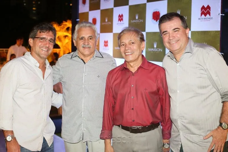 Adalberto Machado, Emanuel Capistrano, Otacilio Valente e Ricardo Bezerra