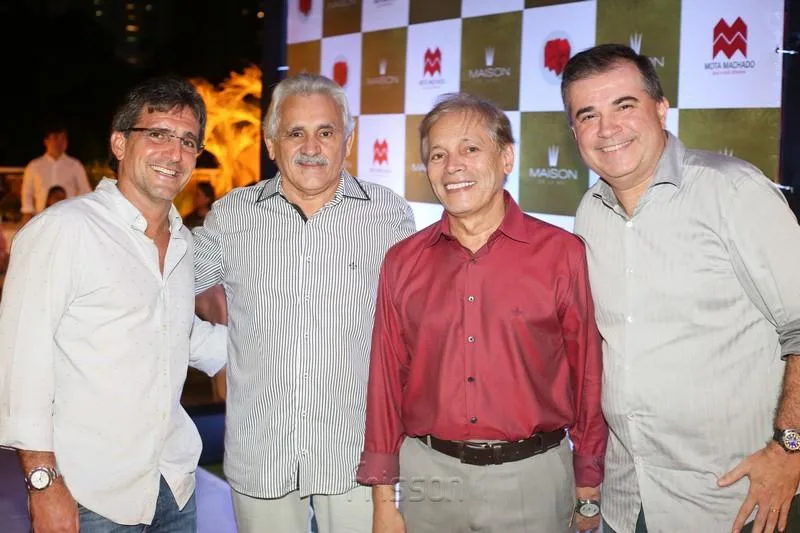 Adalberto Machado, Emanuel Capistrano, Otacilio Valente e Ricardo Bezerra
