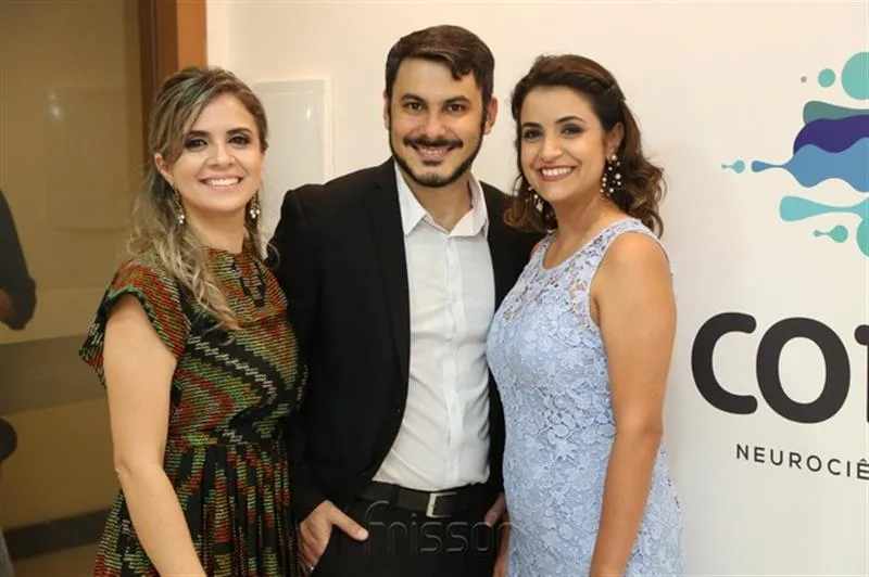 Evene Macedo, Savio Caldas e Mariana Leitão