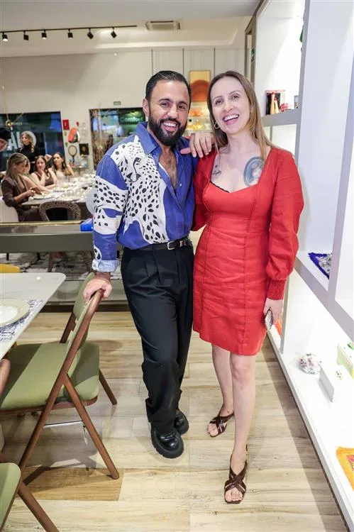 Cicero Marx e Claudia Salgado
