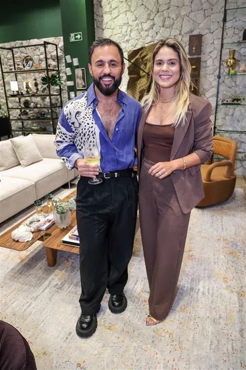 Cicero Marx e Natalia do Vale