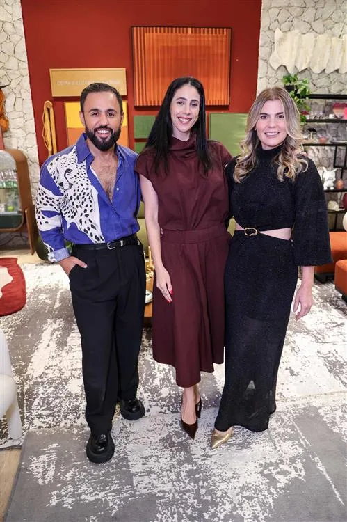 Cicero Marx, Lia Sampaio e Lili Meira