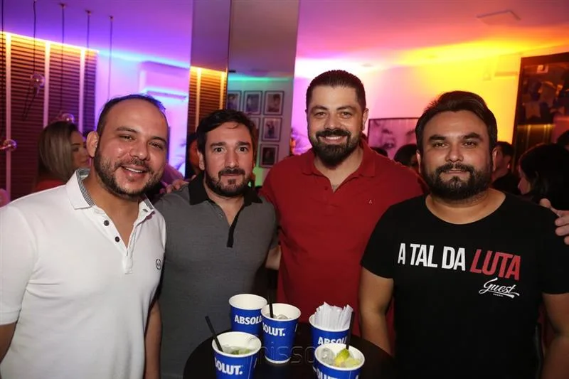 Daniel Meirelles, Marcio Batista, Rodrigo Moraes e Fagner Junior
